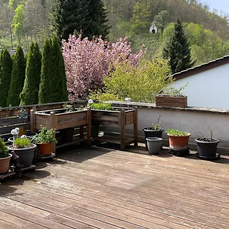 Barbara Blick - Riesige Terrasse Schwaebischen Alb *