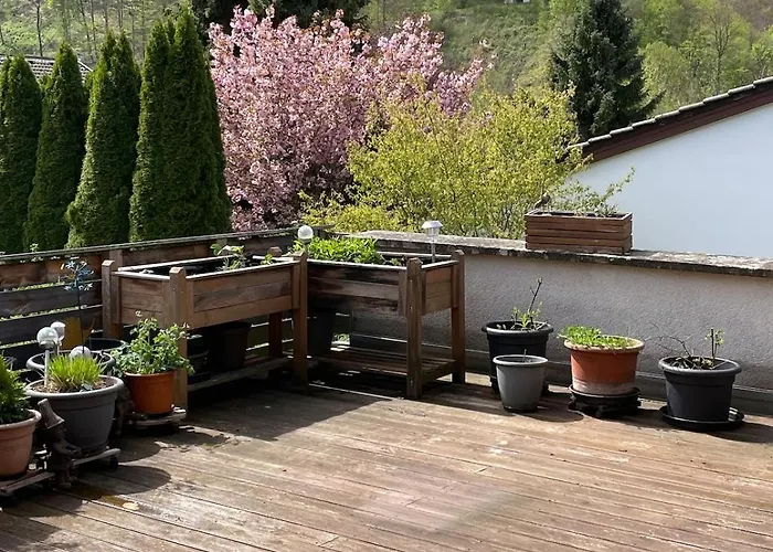 Barbara Blick - Riesige Terrasse Schwaebischen Alb *