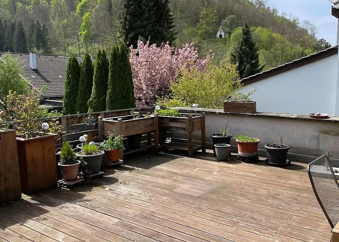 Barbara Blick - Riesige Terrasse Schwaebischen Alb Lägenhet *
